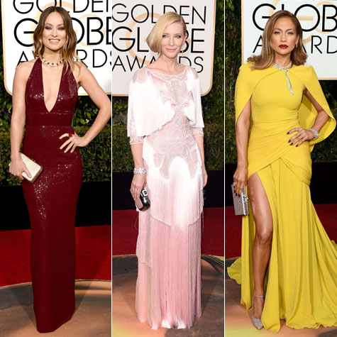 Golden Globes 2016 robes