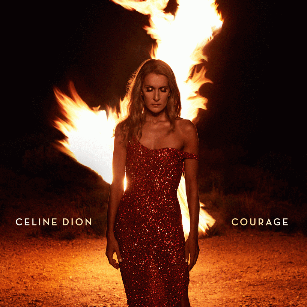 Celine Dion promo album Courage