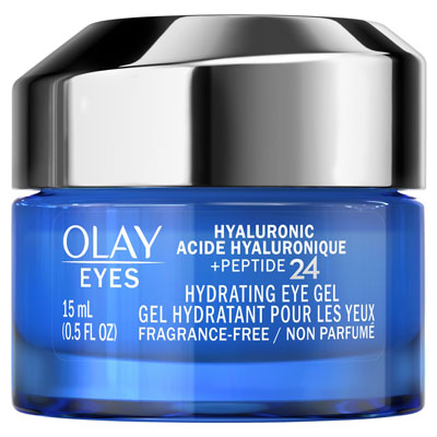 olay gel hydratant yeux acide hyaluronique peptide 24