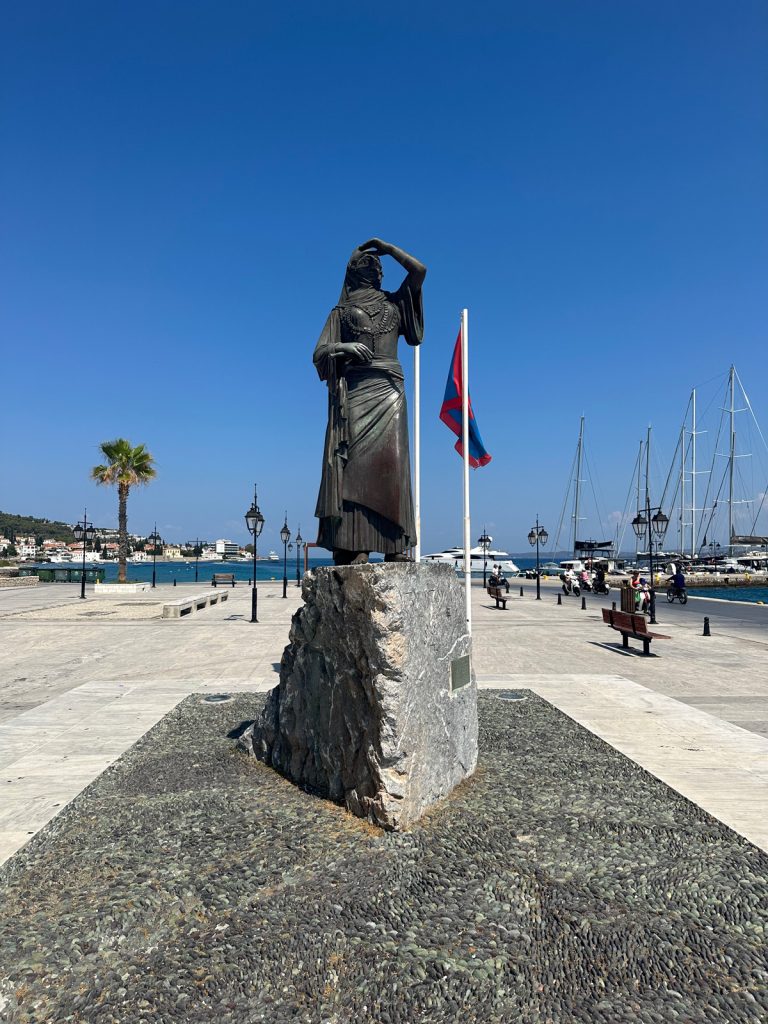 Statue de Bouboulina à Spetses